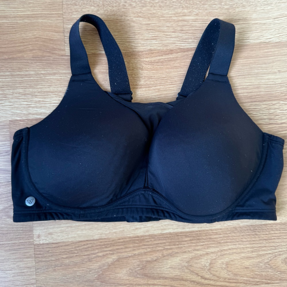 Black Women's sports Bra LIVI active Lane Bryant‎ 44D